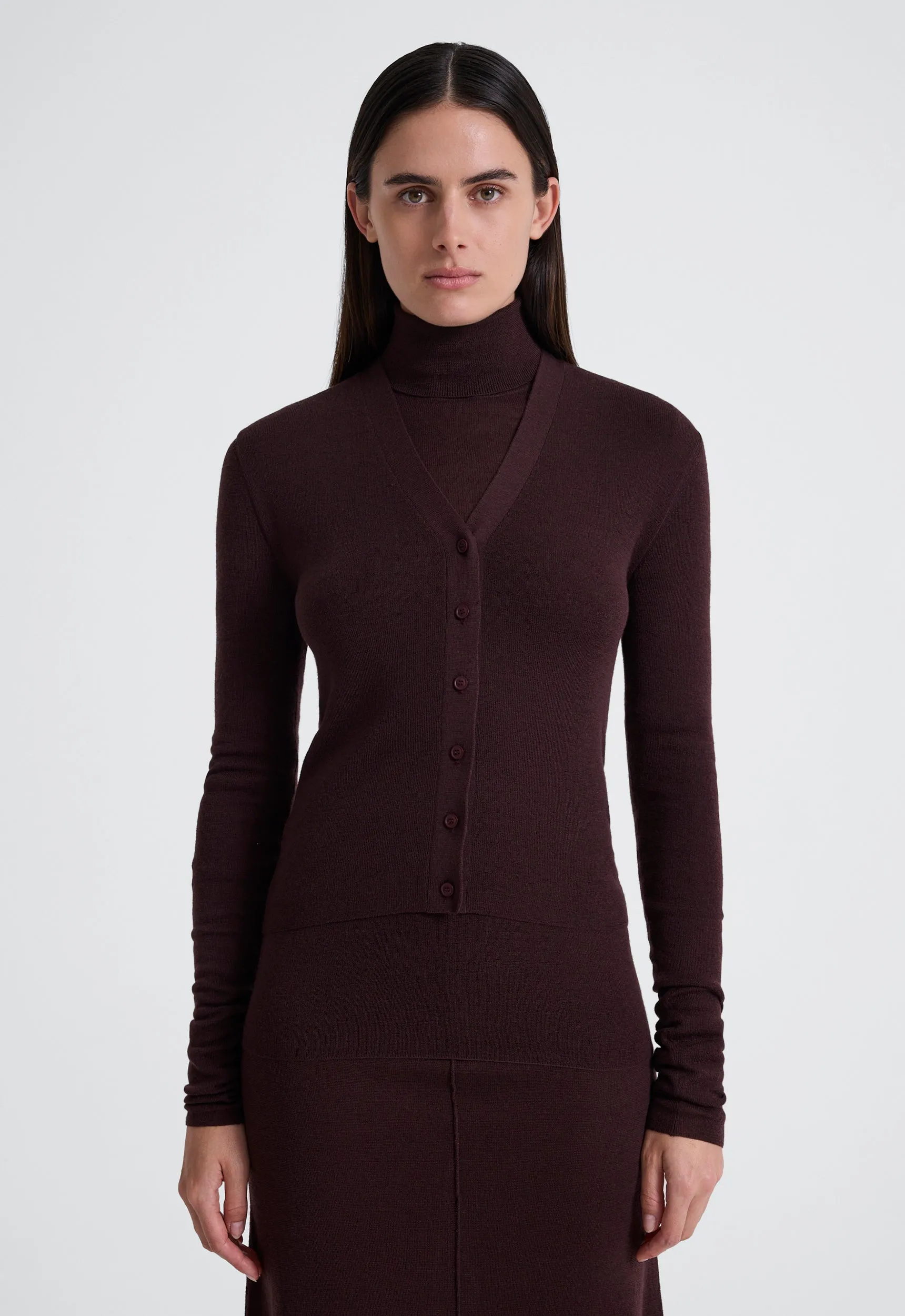 Abacus Wool Cardigan - Binks