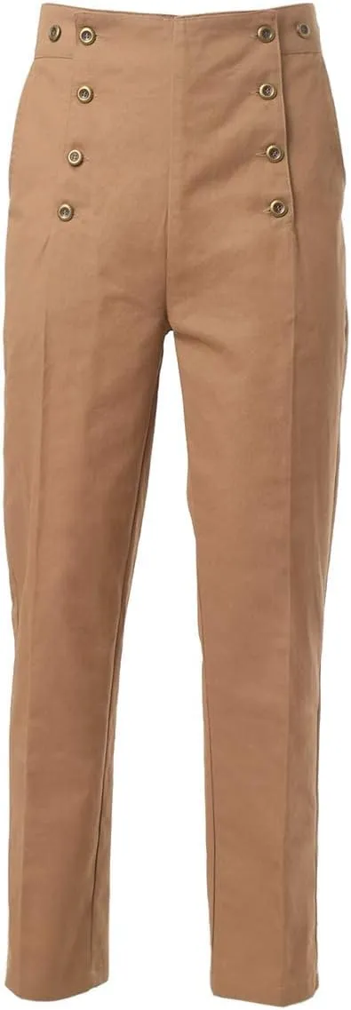 BPURB Mens Victorian Pants Cosplay Costume Steampunk Gothic Pants Trousers