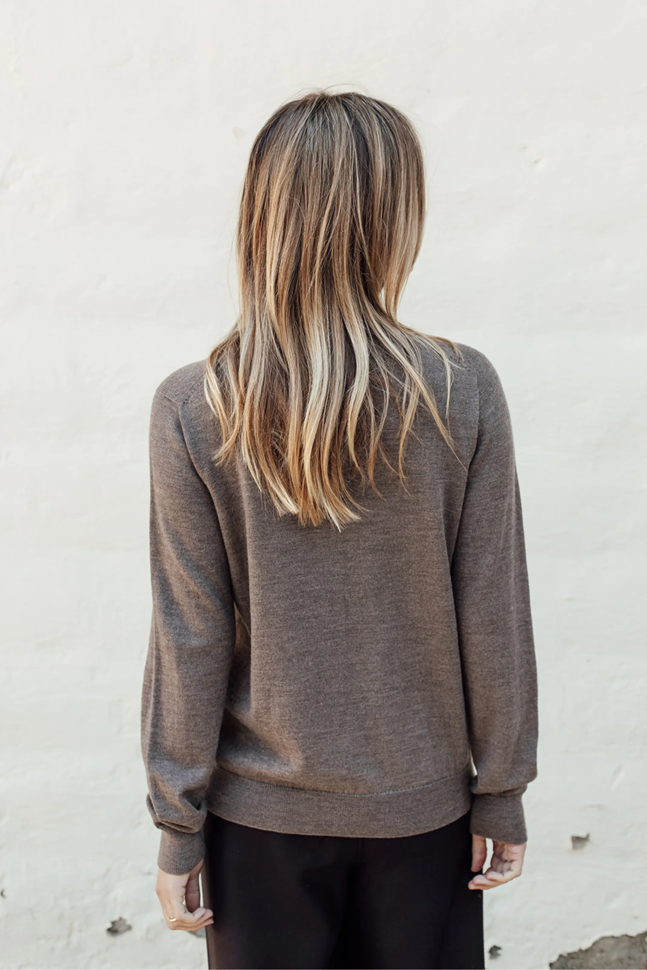Classic Merino Cardigan - Cinnamon