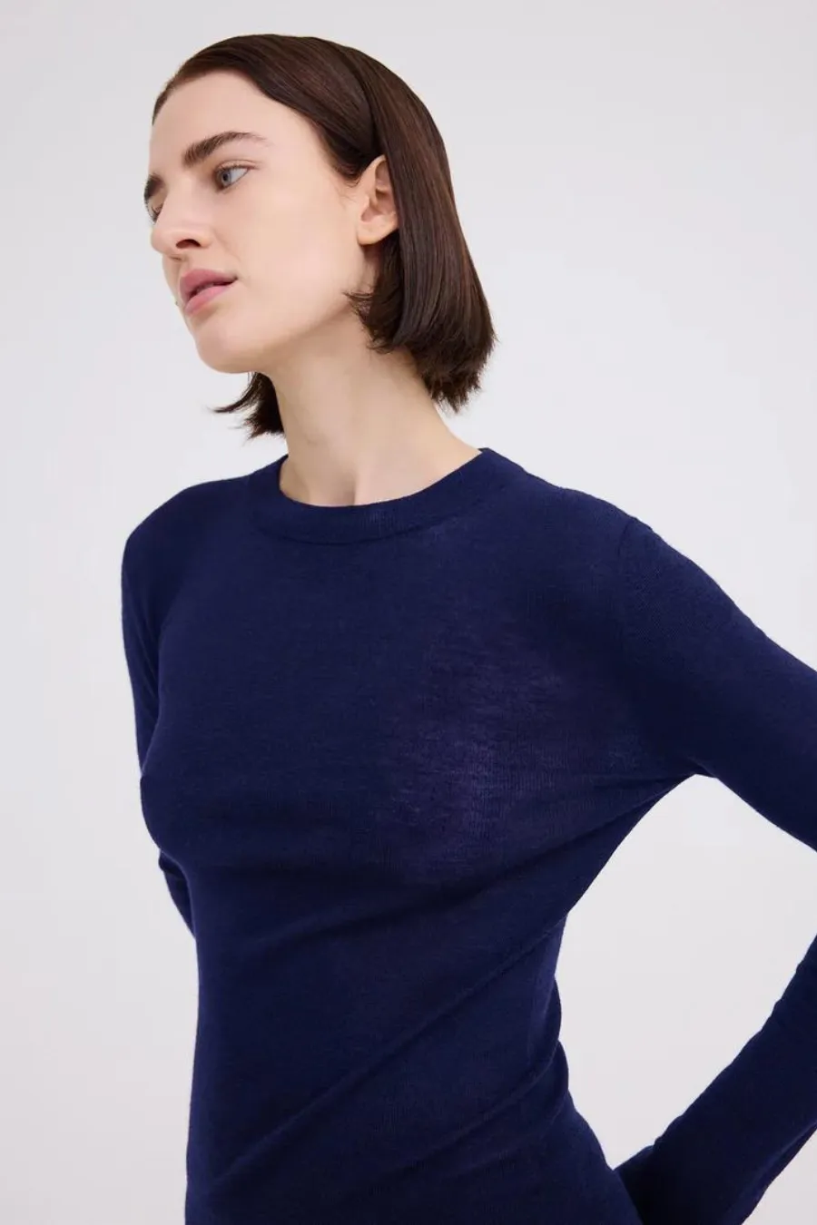 Clue Sweater Darkest Navy