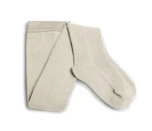 Collegien Anglique Merino Wool Pointelle Tights - Doux Agneaux
