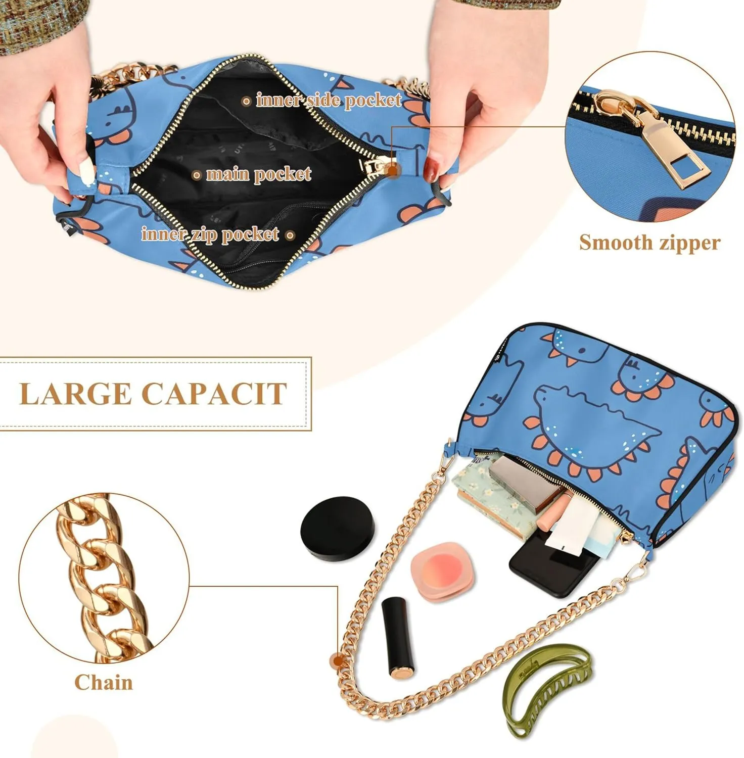 Colorful Mandala Geometry Womens Purse Hobo Party Purse Women Evening Handbag Formal over the Shoulder Purse