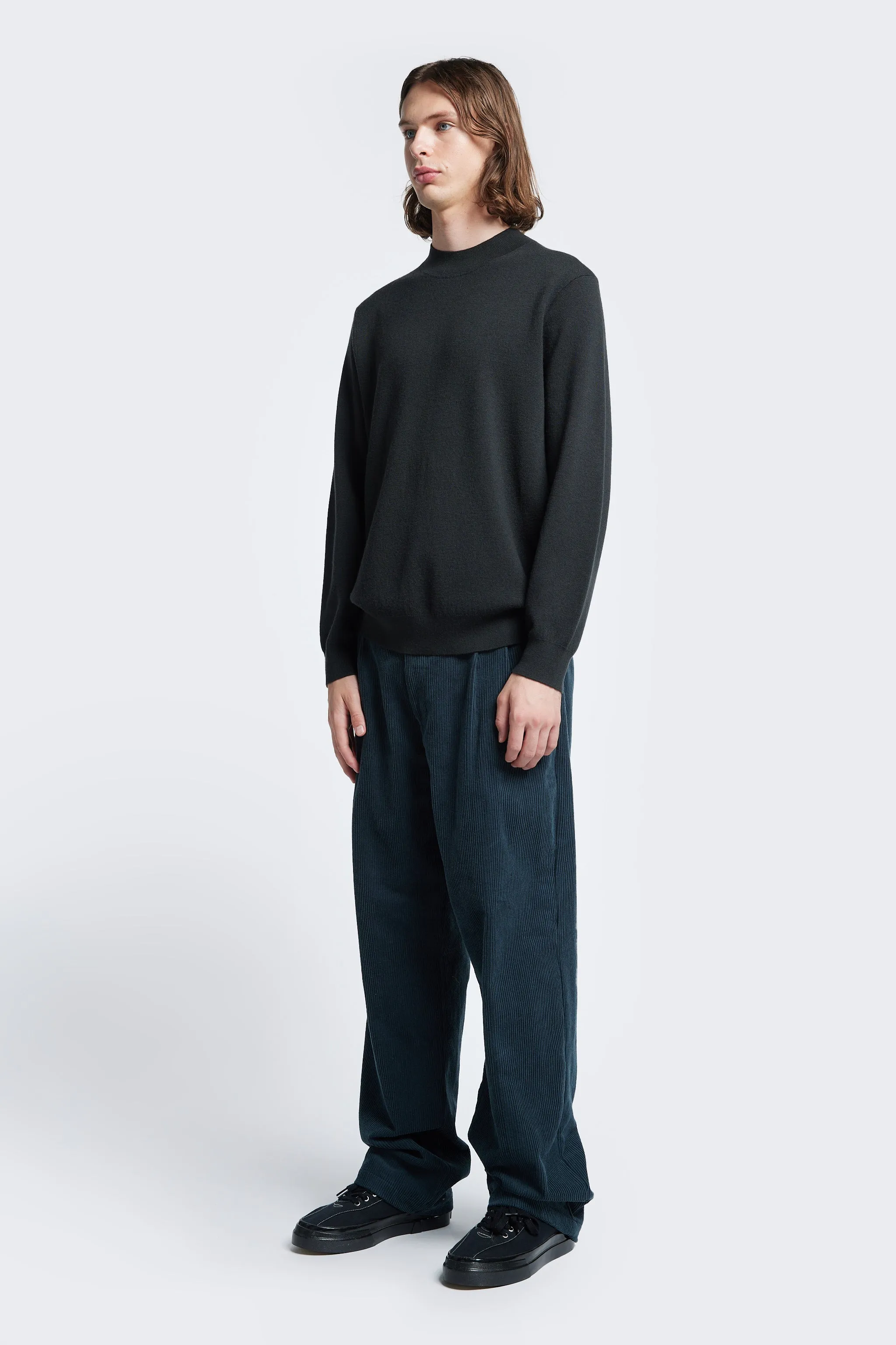 Dose Merino Sweater Charcoal