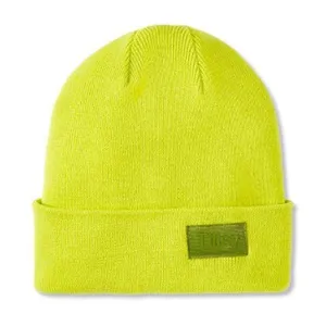 Extra Fine Merino Beanie (Neon Green)