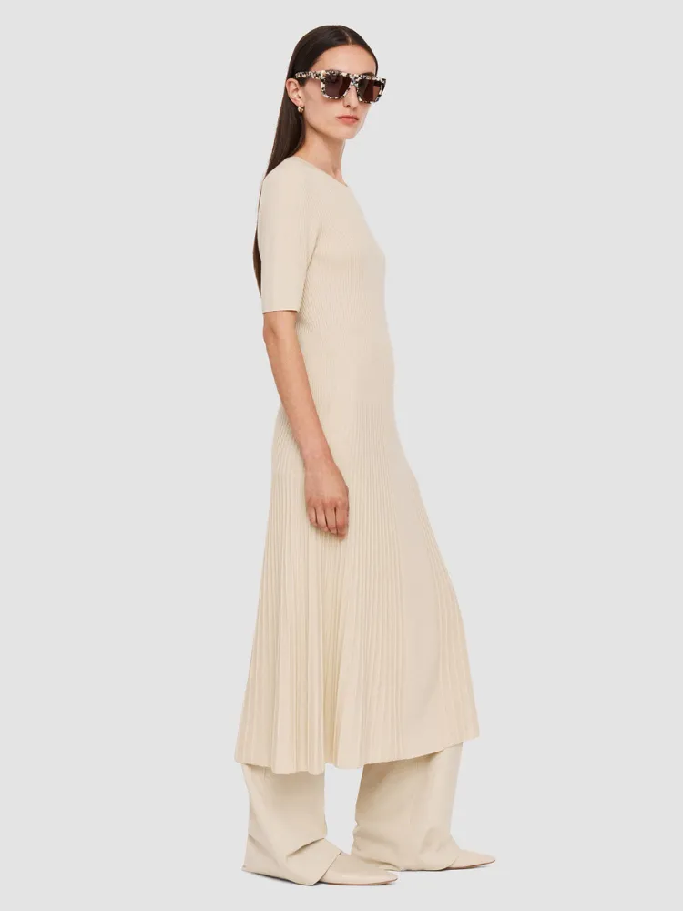Fine Ribbed Merino Dress