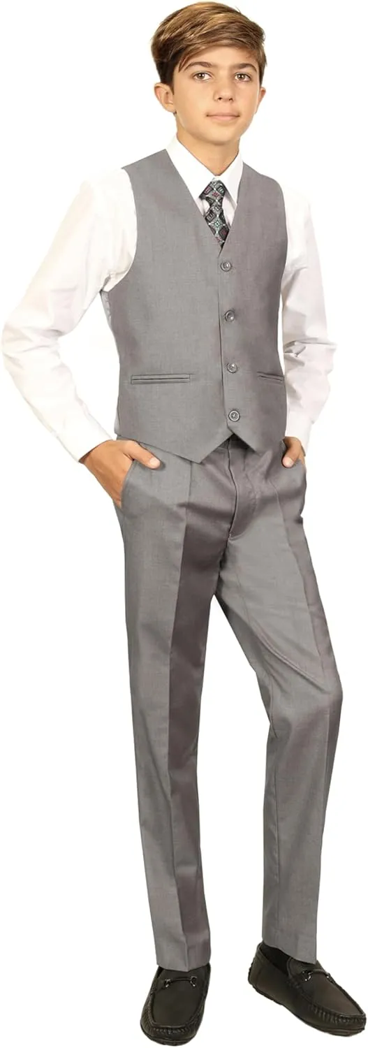 Gioberti Kids and Boy's Formal Dress Suit Set Outfit