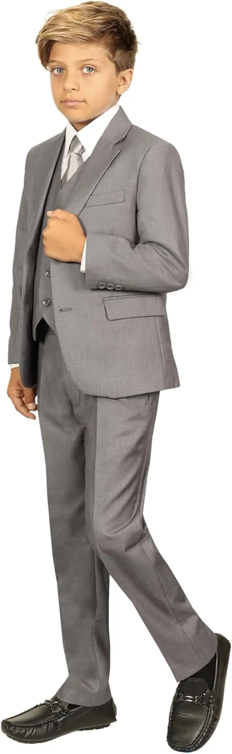 Gioberti Kids and Boy's Formal Dress Suit Set Outfit