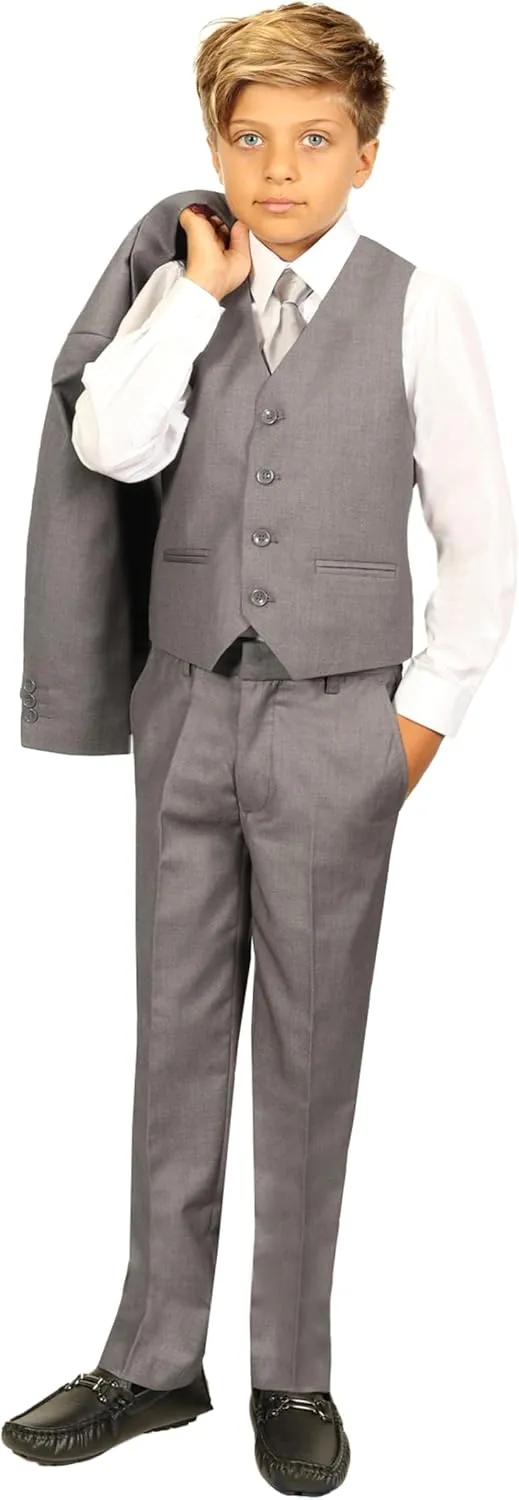 Gioberti Kids and Boy's Formal Dress Suit Set Outfit
