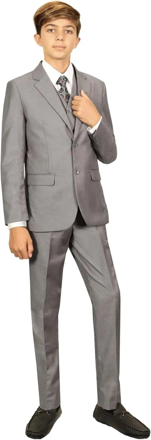 Gioberti Kids and Boy's Formal Dress Suit Set Outfit