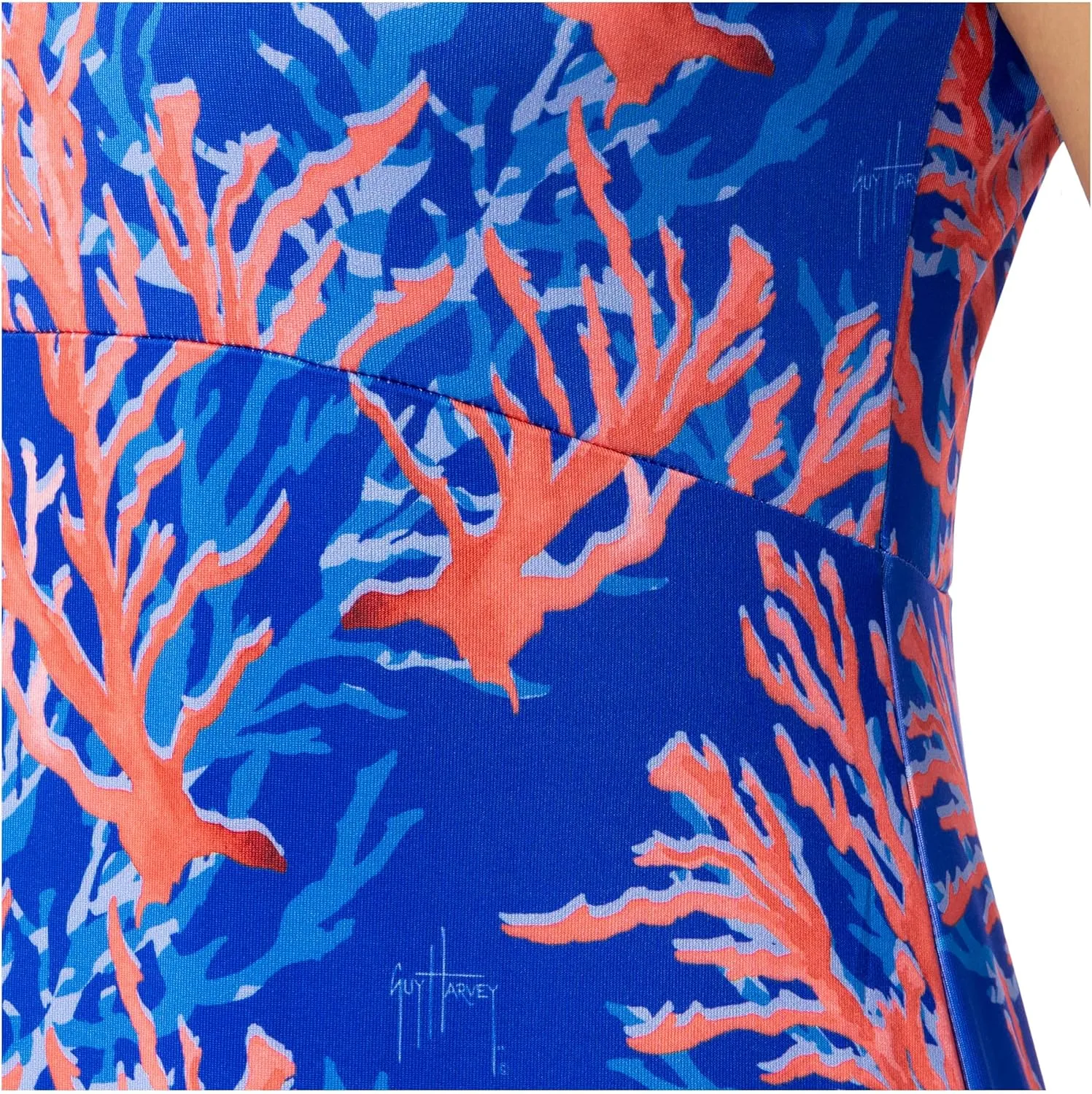 Guy Harvey Women's Sleeveless Maxi Dress