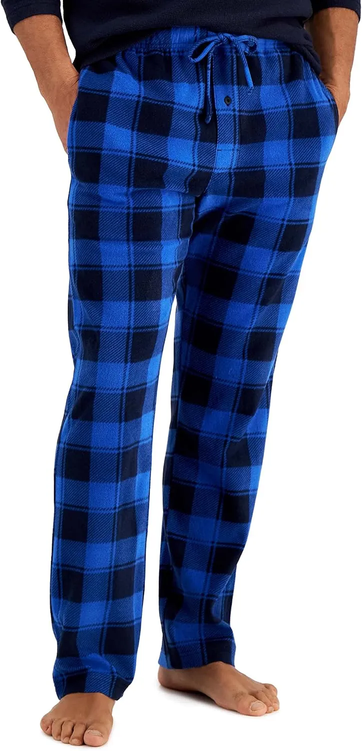 Hanes Men's Microfleece Plaid Sleep Pant