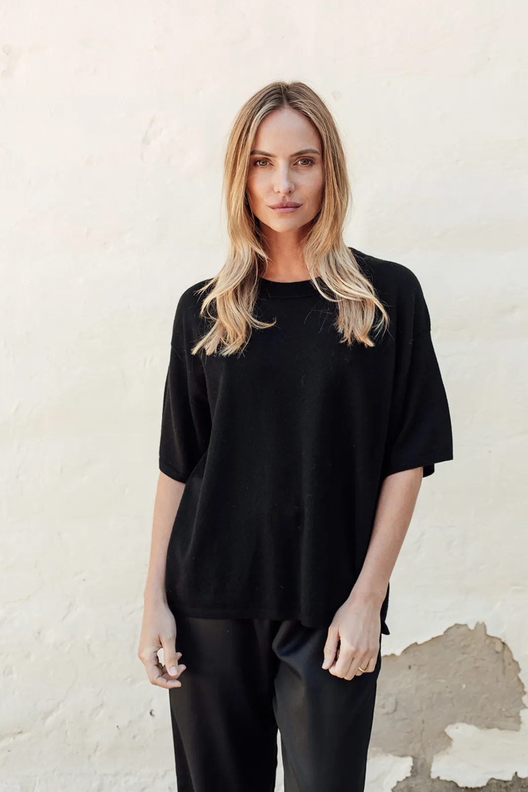 Haven Merino T-Shirt - Black