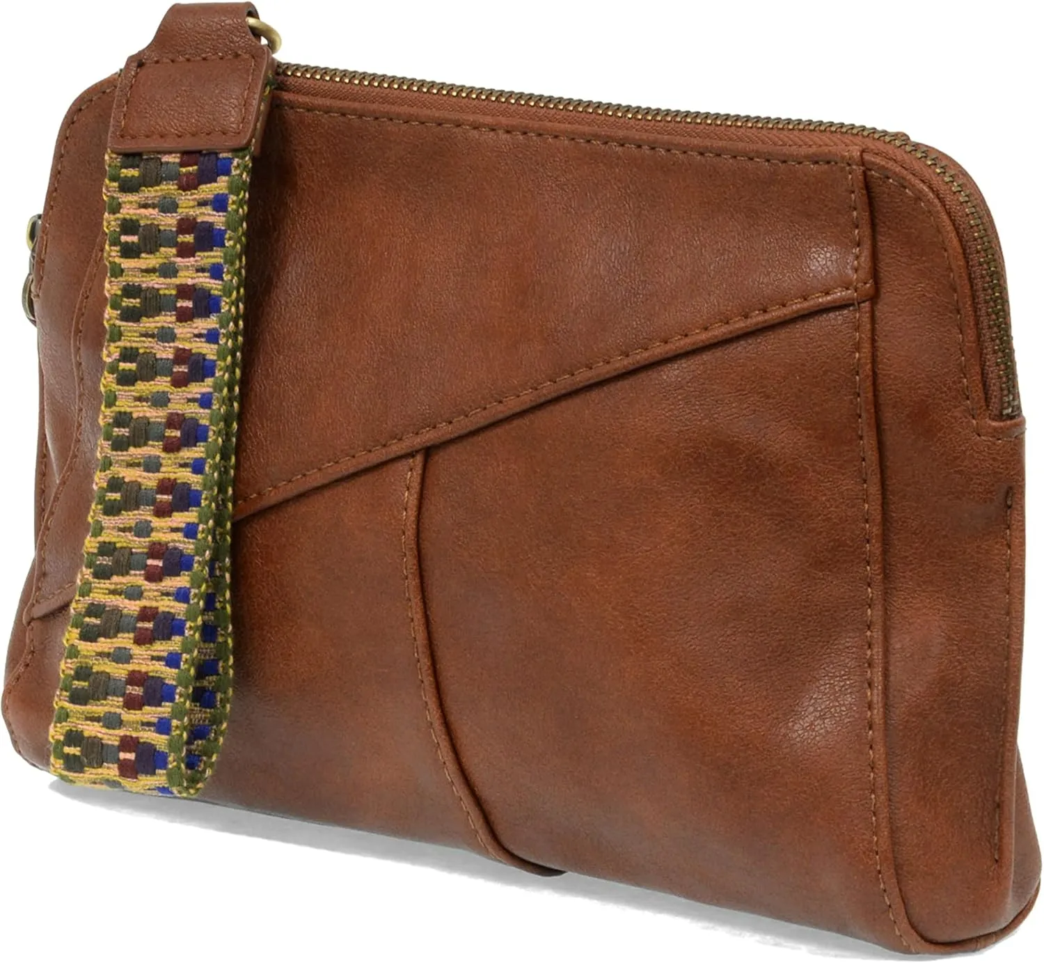 Joy Susan Woven Strap Crossbody: Gigi Wristlet