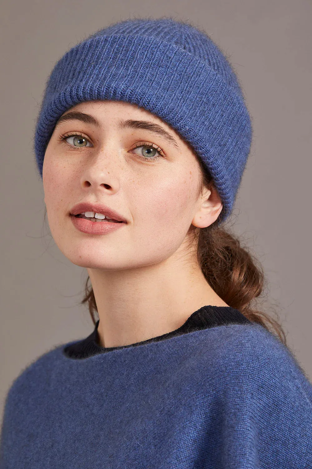 McDonald Possum Merino Fine Rib Beanie