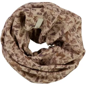 Neckwarmer Wool - khaki wild life