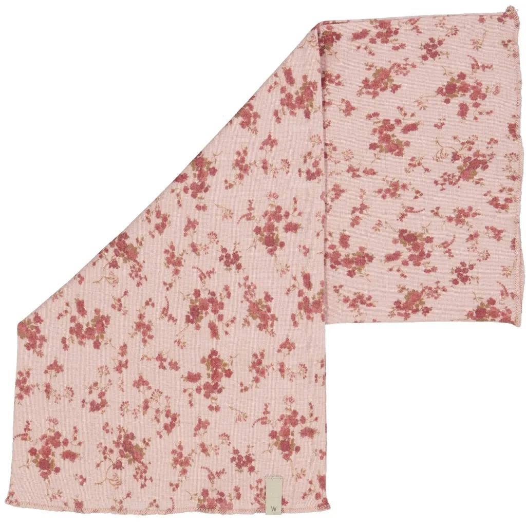 Neckwarmer Wool - rose flowers