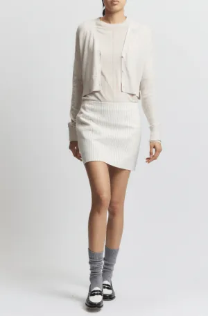 Nixon Cropped Cardigan Sweater