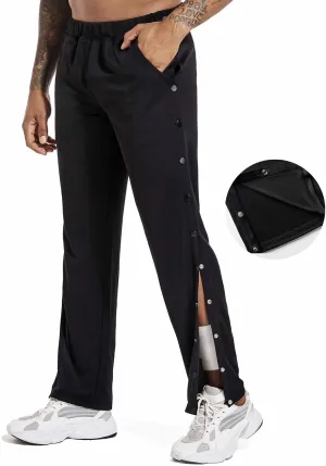 Post Surgery Tearaway Pants, Side Snap Pants for Fracture/Surgery Patients - Men's