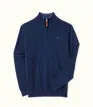 R.M.Willams Ernest 1/4 Zip Merino Knit Navy