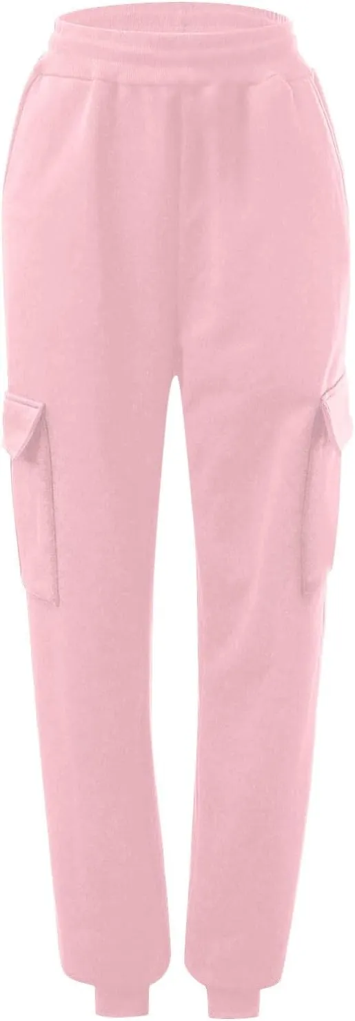 Women Linen Blend Summer Pull On Palazzo Lounge Pants High Waist Straight Slim-Fit Trousers Beach