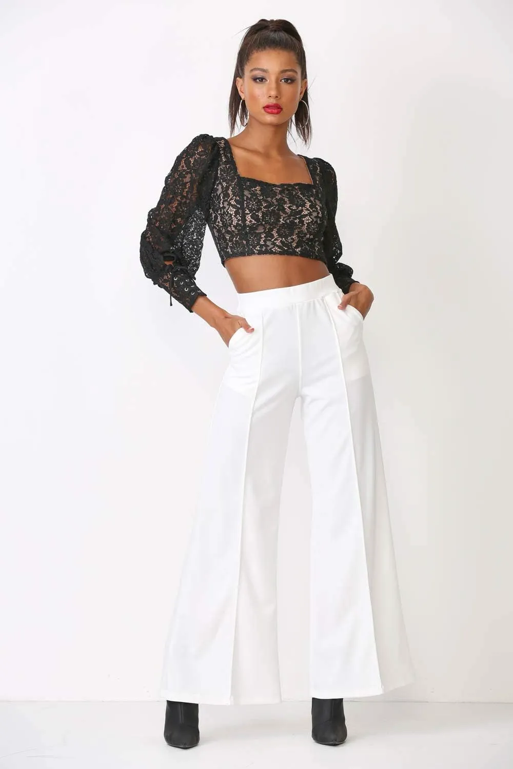 Women's J2 Love Flowing Palazzo Pants