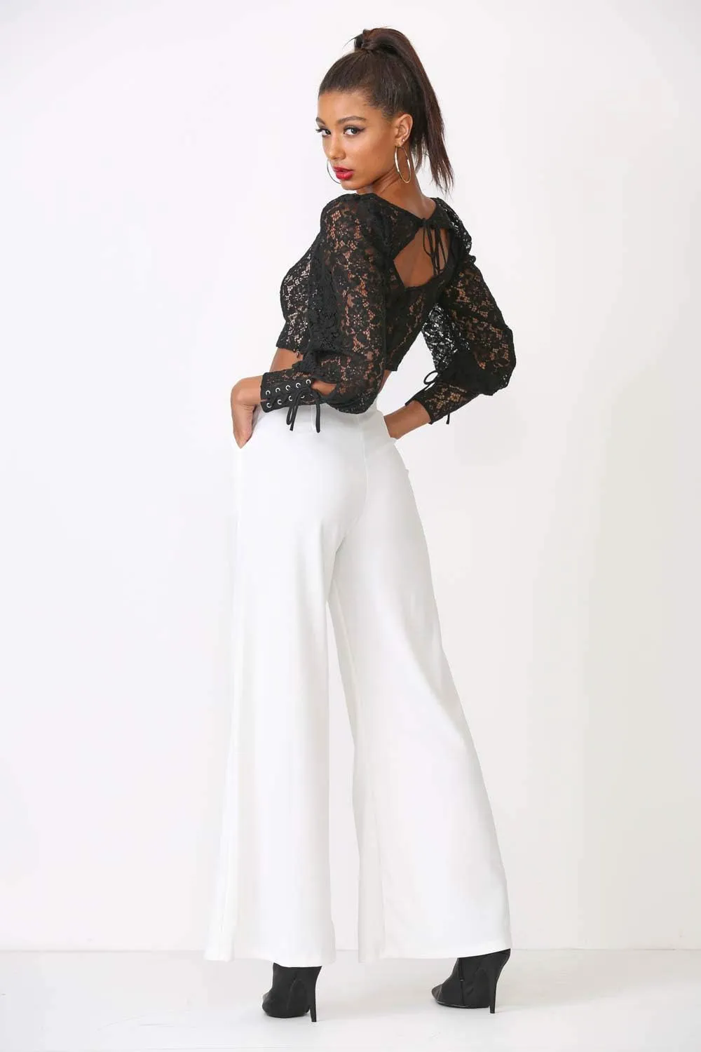 Women's J2 Love Flowing Palazzo Pants
