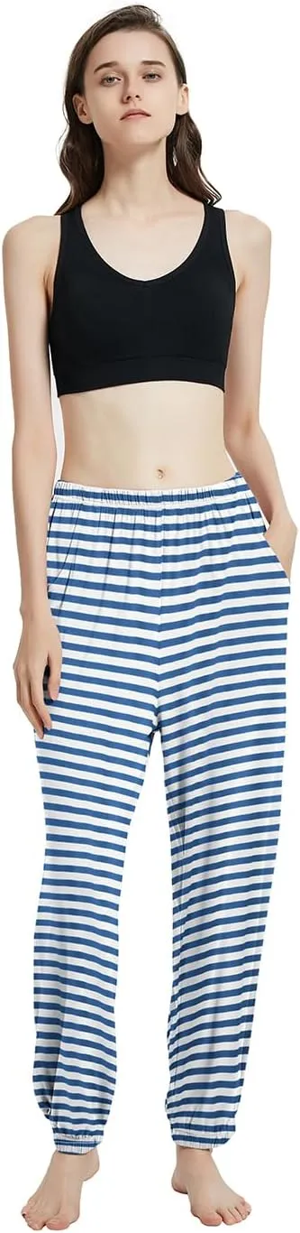 Women's Modal Pajama Pants Bamboo Nightwear Sleepwear Yoga Lounge Pants