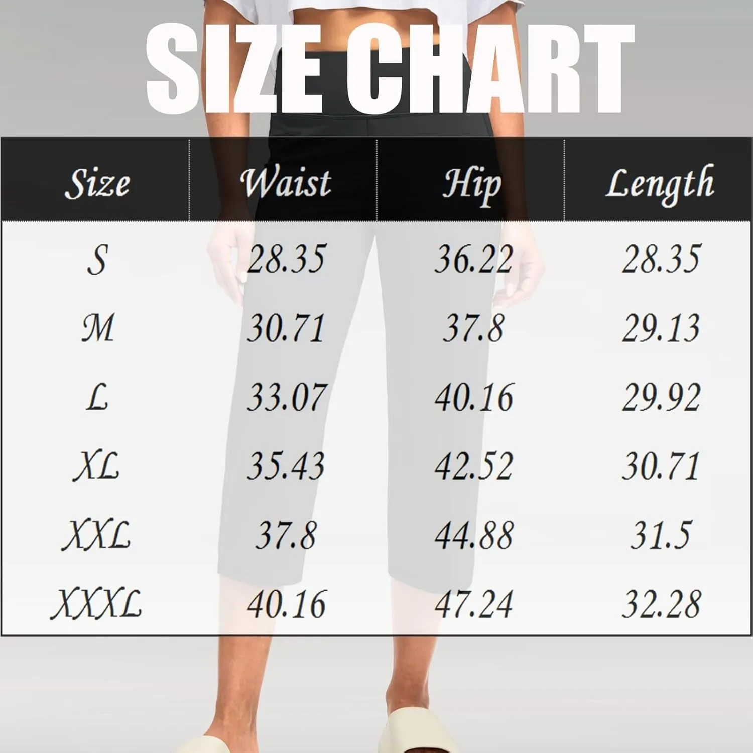 Yoga Capris with Pockets for Women Summer 2025 Dressy Casual Pants Stretch Lightweight High Waist Lounge Trousers